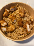 Philtalian Rice Bowl with Breaded Chicken