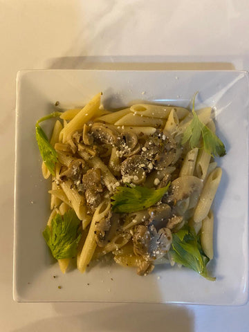 Pasta with Mushroom Butter Sauce